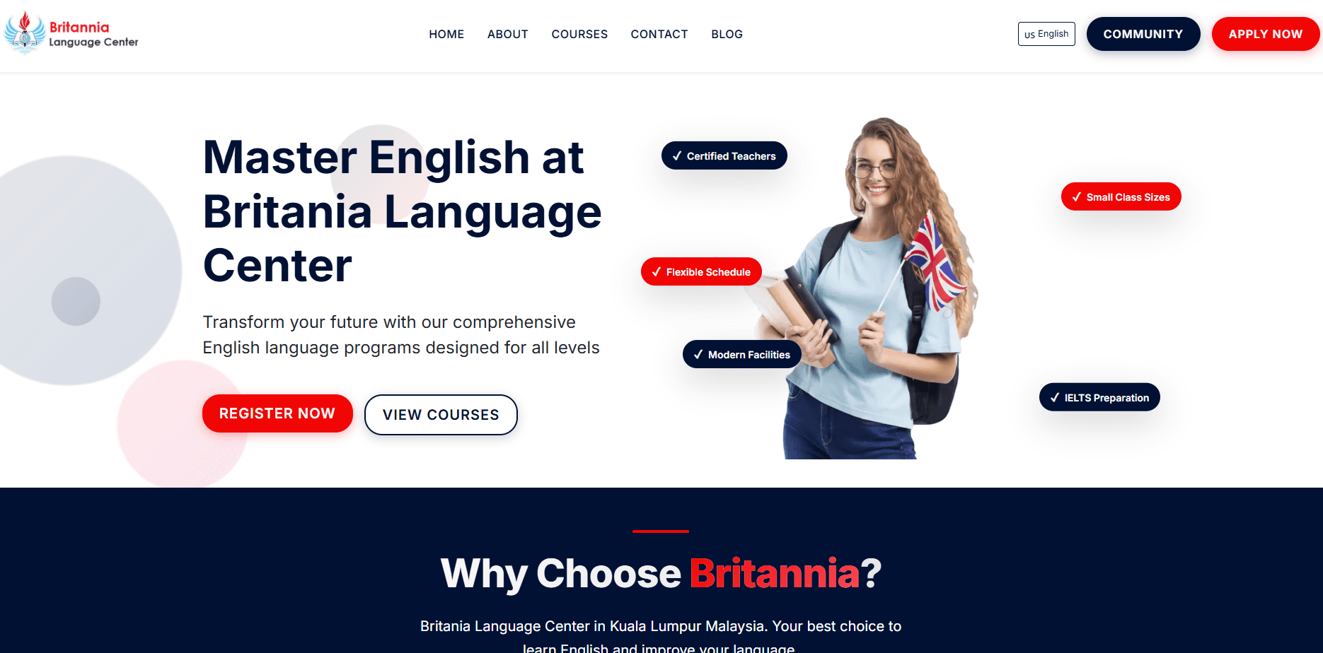 Britannia Language Center (In Development)